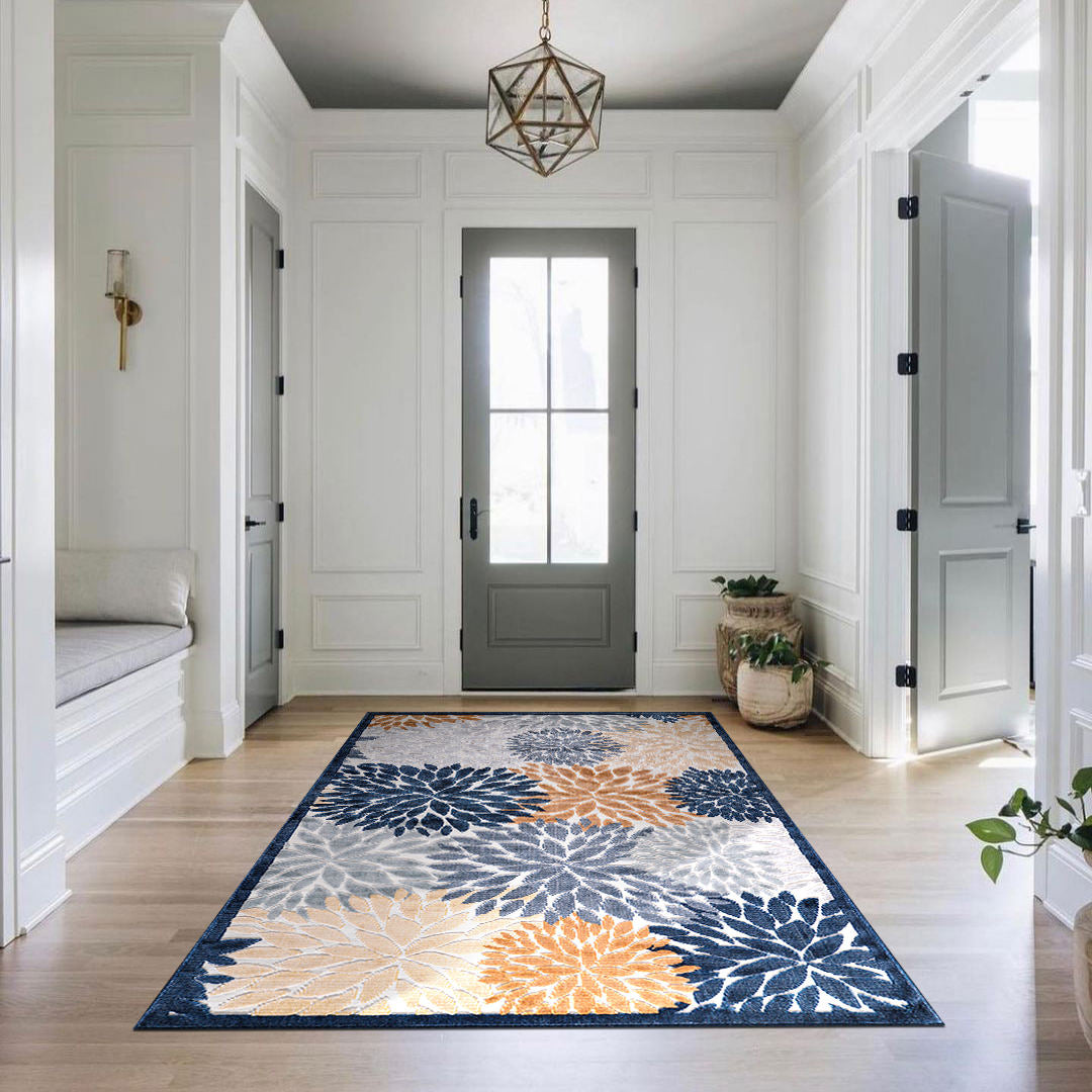 Tropical Outdoor Rug Multi