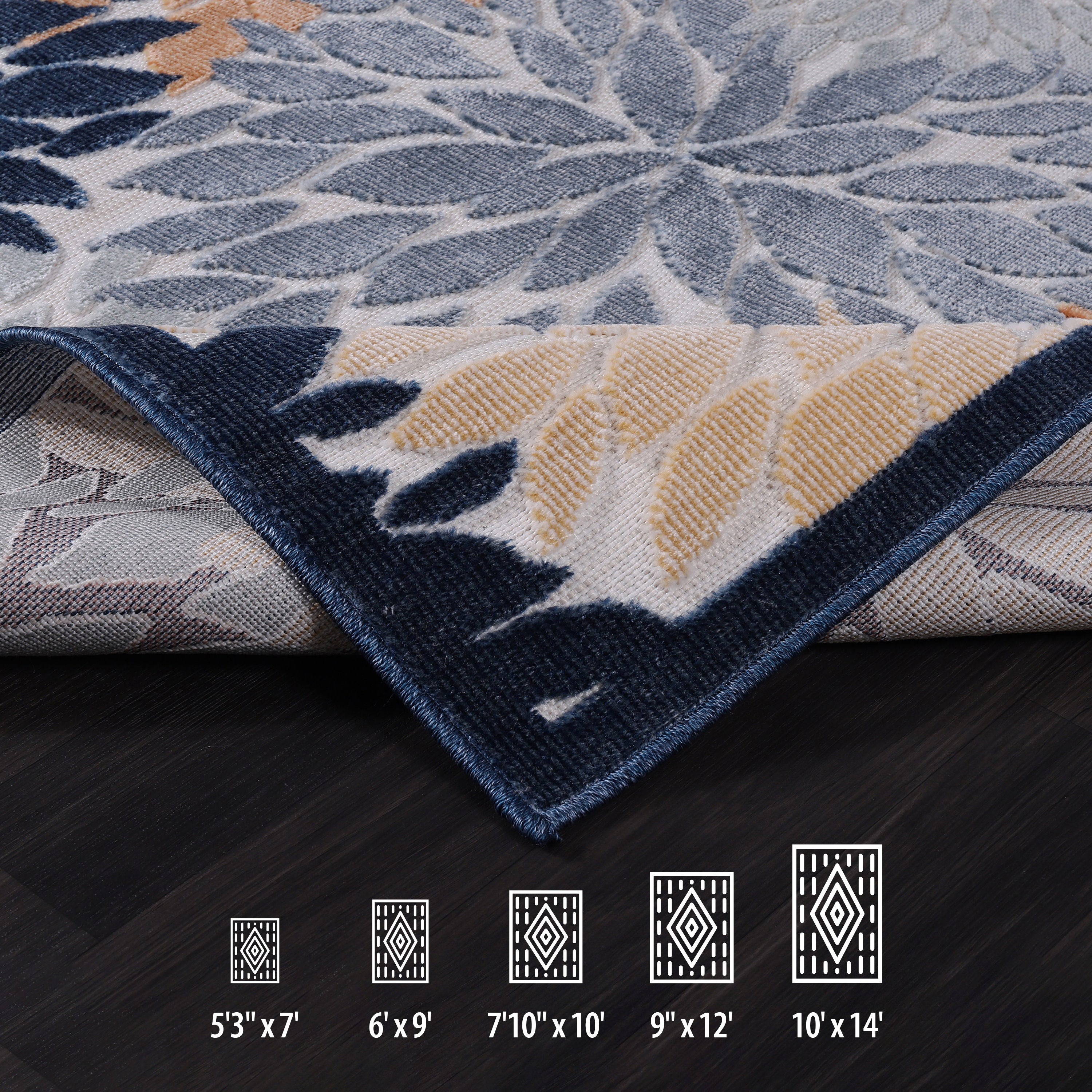 Tropical Outdoor Rug Multi