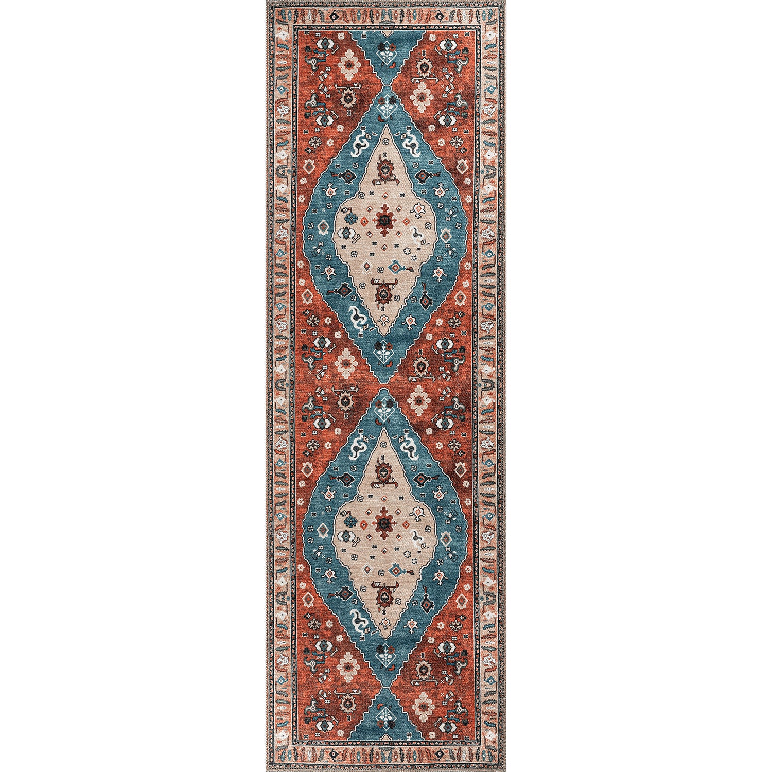 Persian Indoor Rug 4001-Red