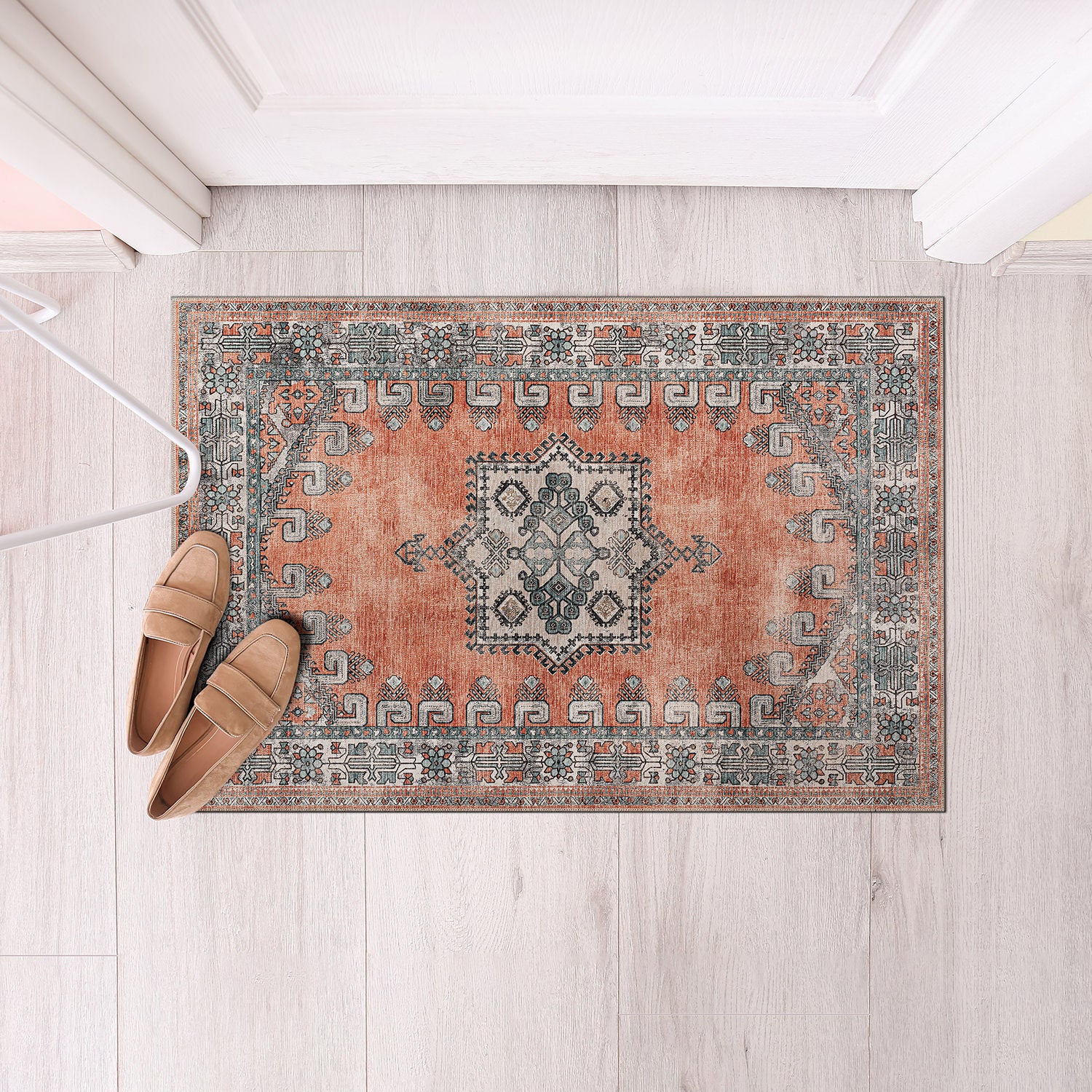 Persian Indoor Rug 4002-Orange