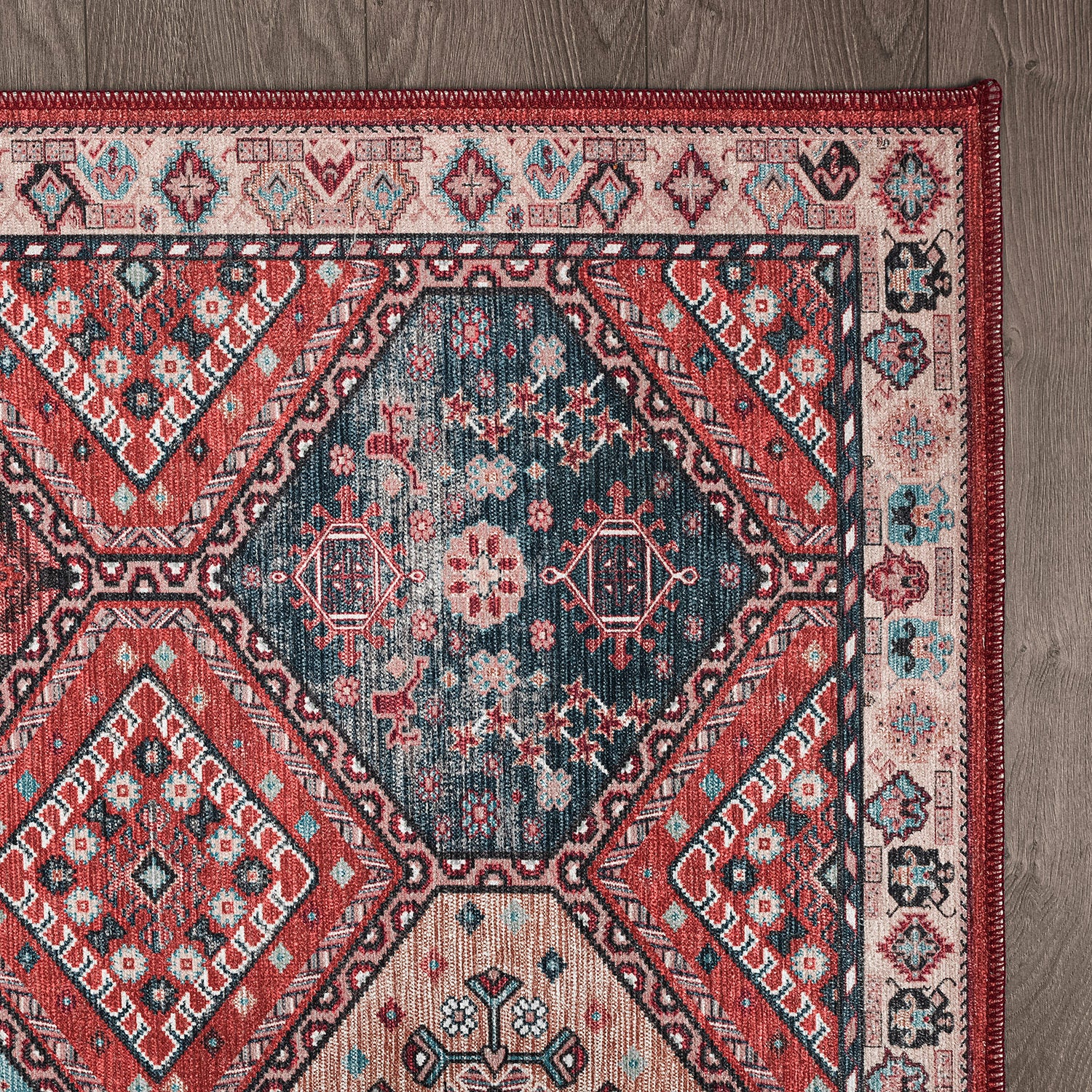 Persian Indoor Rug 4003-Rust Red