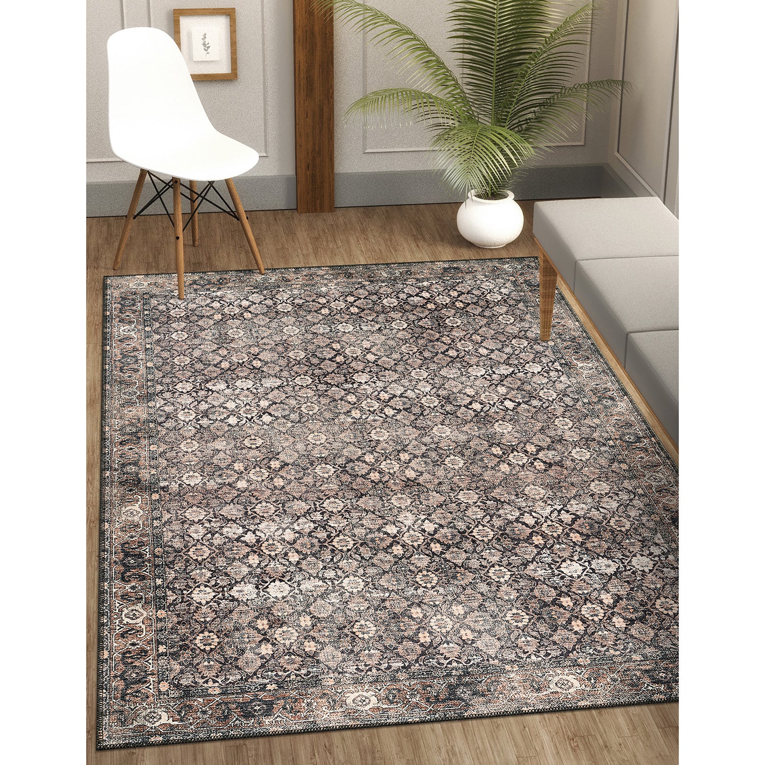 Persian Indoor Rug 4004-Wood