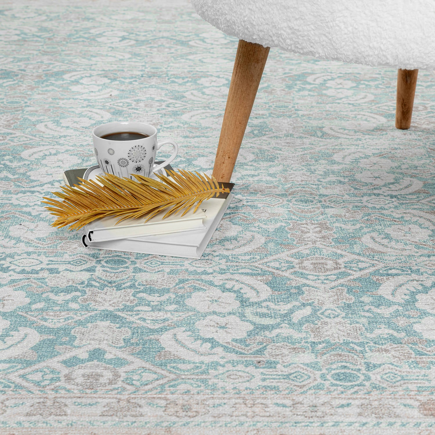 Persian Indoor Rug 4010-Teal