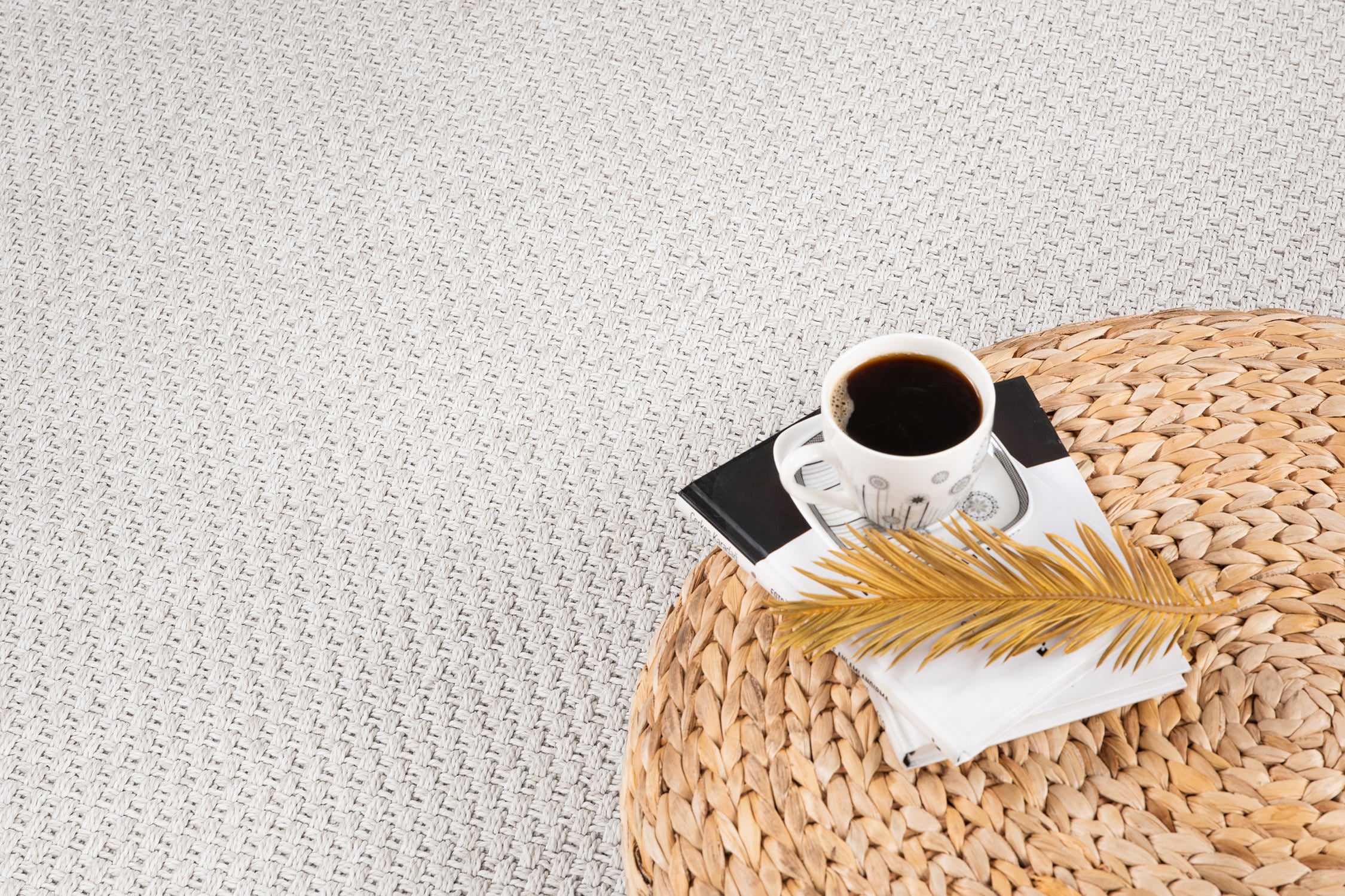 Easy Jute Indoor Outdoor Rugs Off-White