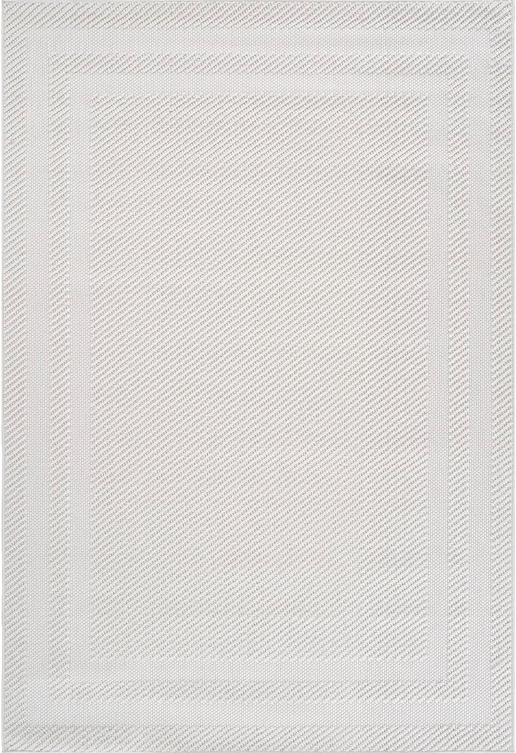 Micro Loop Area Rugs  GY9 - White