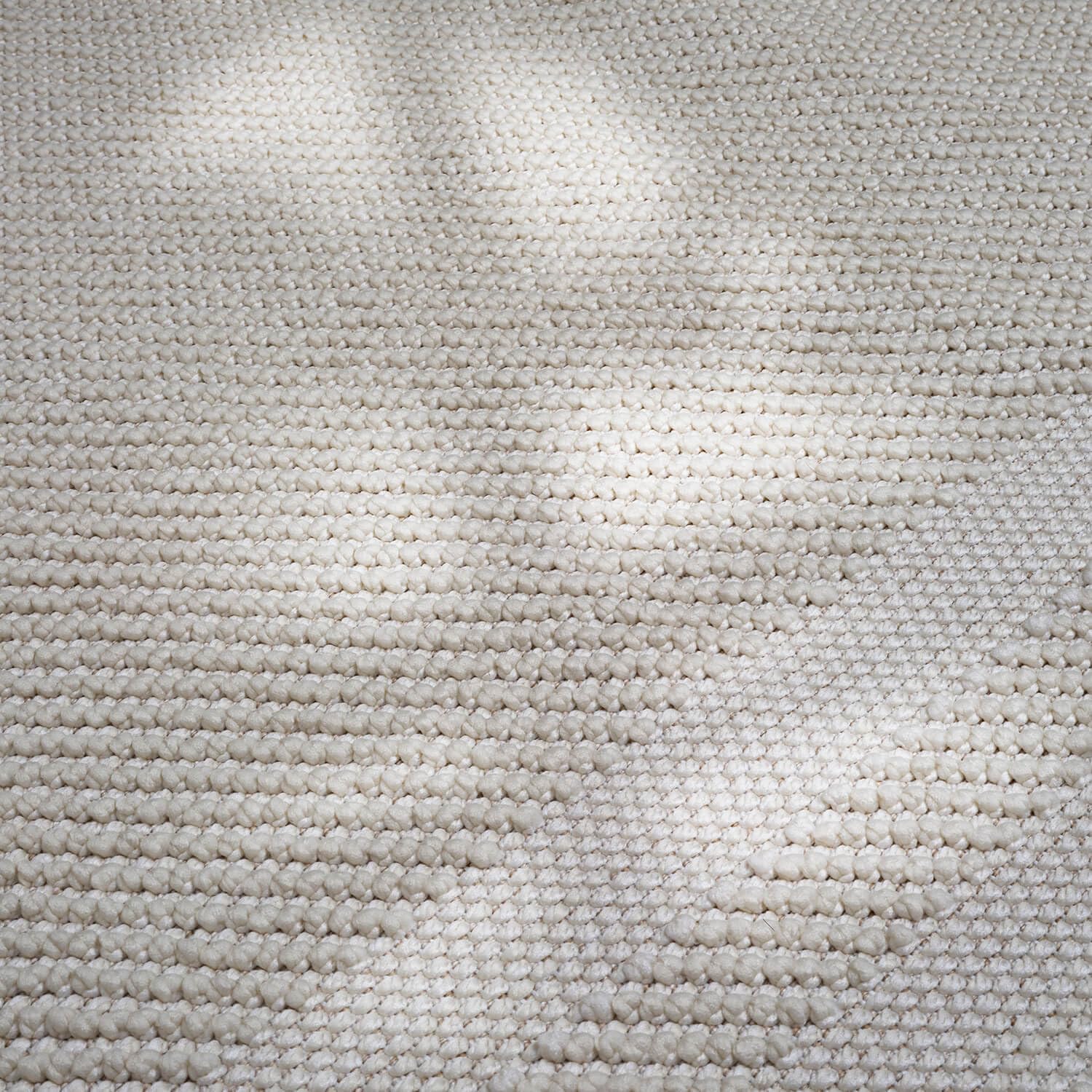 Micro Loop Area Rugs  GY9 - White